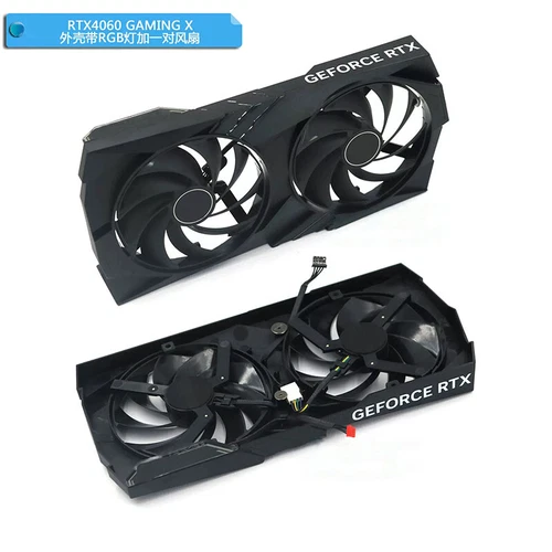 New For MSI RTX4060 4060Ti GAMING X 8G 16G Graphics Card Cooler w/ Fan