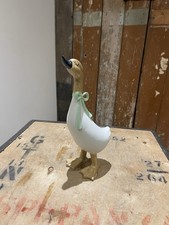 Shabby Chic Duck Wooden Home Ornament
