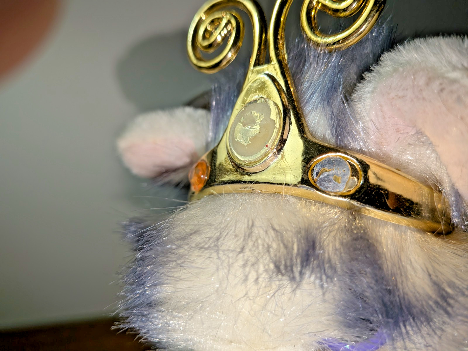 Catapiller Collectible Vintage 2000 Aurora Purple Winged Cat Plush Bellaluna