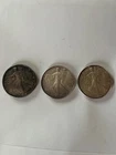 1986-87-88 Lot of 3 Silver eagle dollars set