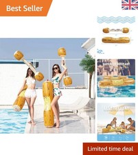 Inflatable Pool Floats Adults Battle Log Raft Set for Pool Party | Swimming P...