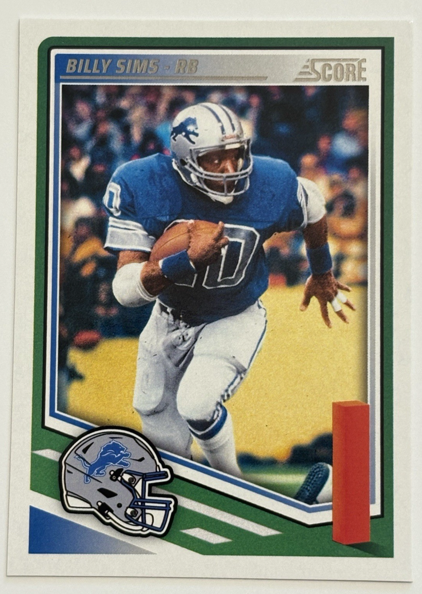 Billy Sims 2025 Panini Score Football #233 Detroit Lions | eBay