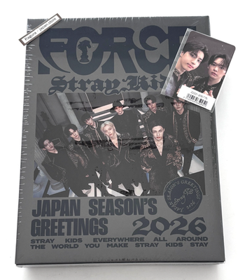 Stray Kids JP SEASON'S GREETINGS 2026 FORCE New + Lee Know × HAN
