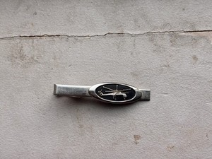 Vintage Sikorsky S-64 Skycrane Helicopter Tie Clip