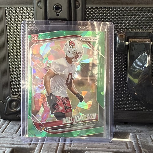 2025 Panini Prizm Football Will Johnson Arizona Cardinals RC Rookie #370