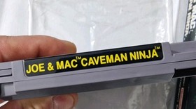 Nintendo NES Spiel - Joe & Mac: Caveman Ninja PAL-B Guter Zustand !!!