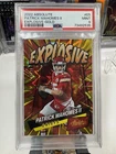 2022 Panini Absolute Patrick Mahomes II #E5 Gold Explosive /10 PSA 9 KC Chiefs