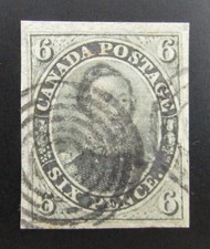 nystamps Canada Stamp # 5 Used UN$2000 VF G21x060