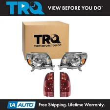 Headlight Tail Light Lamp Front Rear Kit Set of 4 for 05-08 Toyota Tacoma New
