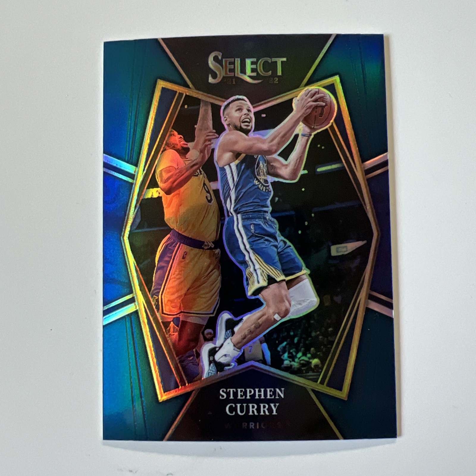 2021-22 Panini Select Premier Level Stephen Curry Warriors Silver #121