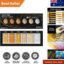 AP-Certified Gansai Tambi Starry Colors - 6 Iconic Golden Shades for Creatives