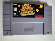 Kirby Super Star Super Nintendo Game SNES Authentic Tested VGC!