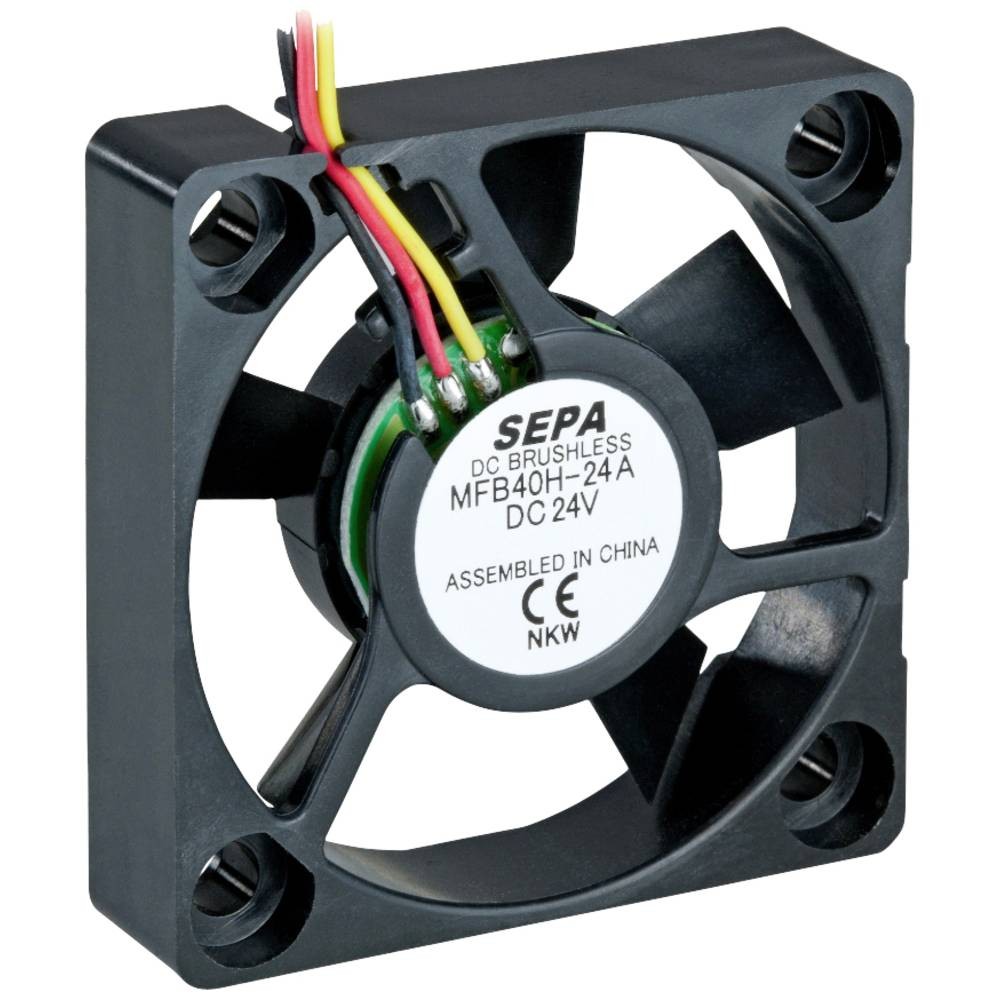 Ventilateur axial SEPA MFB40H24A-001 pour refroidir un mini boîtier électrique en 24V