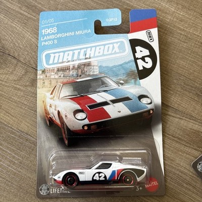 2026 MATCHBOX 1968 LAMBORGHINI MIURA P400 S 01/05 #42 VHTF