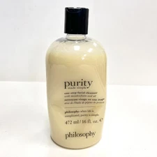 Philosophy Purity Made Simple One-Step Facial Cleanser  16 oz Sealed