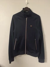 PAUL & SHARK LUXURY TRACKSUIT MADE IN ITALY MEDIUM NAVY BLUE ROYAL OCEAN $995
