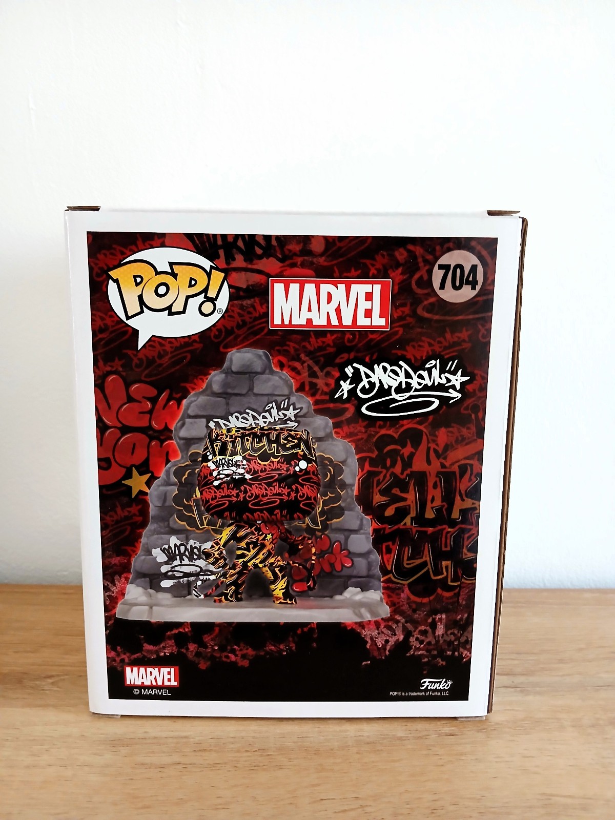 Funko Pop Daredevil 704 Street Art cadeau idéal pour fan Marvel