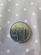 Moneda italiana 1978 de 100 liras