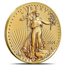 2021 1 oz American Gold Eagle Coin (Type 2) 4939.58 per troy oz