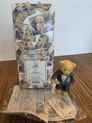 Cherished Teddies ''A Beary Special Groom-To-Be'' 1998