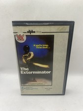 Pre Cert Horror VHS. The Exterminator Big Box Rare