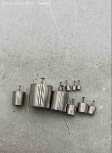 Gram Scale Test Weights Metal Medical Equipment Calibration Weights Set Of 10