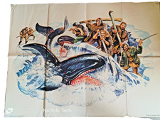 The Island At The Top Of The World Original Quad Poster 1974 Killer Whale Disney