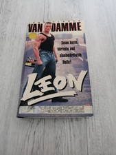 Vhs Leon ERSTAUFLAGE in der seltenen Hartbox Van Damme Rarität