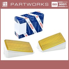 Nebelscheinwerfer-Glas für PORSCHE 911 3.2 930 '84-'89 GELB BOSCH L+R