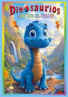 Libro Para Colorear De Dinosaurios Para NiñOs De 4 A 8 AñOs Con 50 Adorables...