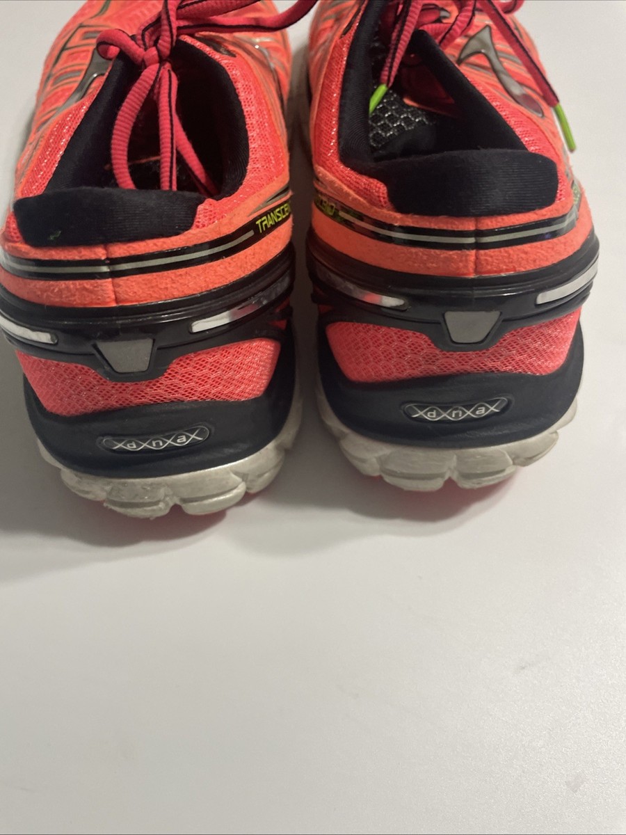 Brooks Transcend Shoes Mens 12.5 D Orange Run Jog Trail  display picture 1
