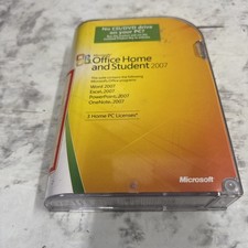 Microsoft Office 2007 Home and Student w/ Product Key - Excel, Word, PowerPoint