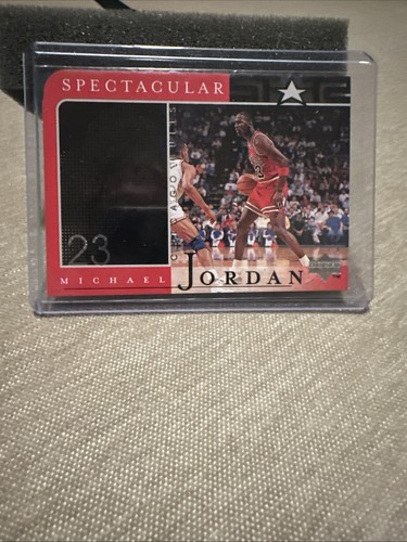 1998 Upper Deck Star 2 Spectacular Insert SP Michael Jordan #28 Die Cut Nice!