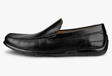 Ecco Men’s Classic Moc 2.0 Driving Shoe Size 41 7-7.5 Black Slip On