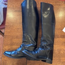 Essex Magic Womens W950 Leather Long Riding Boots 6.5 USA MADE