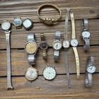 Vintage Watch Lot Timex, Bulova, And Others - Untested For Parts Or Repairs