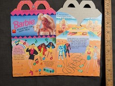 Vintage Collectors Barbie McDonald's Happy meal box