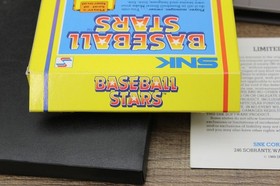 Baseball Stars (Nintendo Entertainment System, NES 1989) Complete in box CIB!