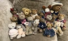 Assorted Vintage Boyds Bears Lot of 24