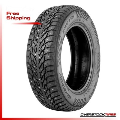1 NEW 245/60R18 Nordman North 9 SUV 109T (Studded) (DOT:3824) Tire 245 60 R18