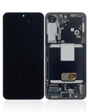 Replacement OLED Assembly With Frame For Samsung Galaxy S22 5G Phantom Black 
