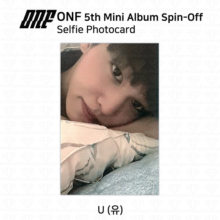 ONF 5th Mini Album Spin Off Selfie Official Photocard MK ONF 5th Mini Album Spin Off Selfie Official Photocard MK