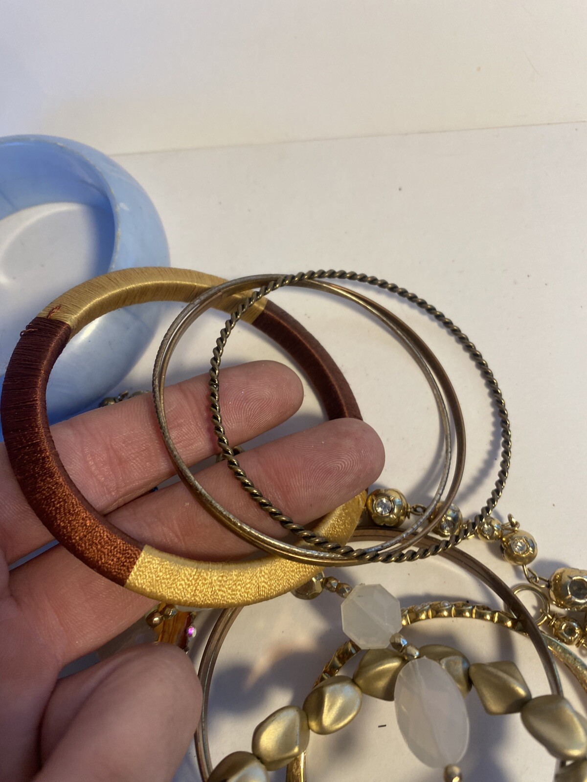 stackable Bangles alternative jewelry large LOT V… - image 7