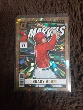2024 Donruss Brady House #10 Marvels Gold Foil Cracked Ice Rookie SP 08/10