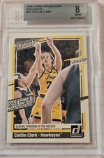 CAITLIN CLARK #H7 - BECKETT 8 - 2024 PANINI CAITLIN CLARK HIGHLIGHTS