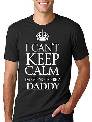 Future Daddy New Baby Announcement T-shirt Going to be a Daddy New Father Tee
