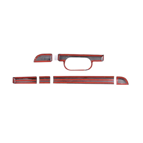 Real Carbon Fiber Interior Trim Cover Kit For Porsche 718 Boxster Cayman 981 982 - Bild 9 von 9