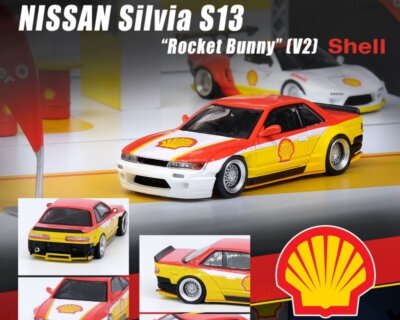 NISSAN Silvia (S13) - Rocket Bunny V2 - SHELL - Inno64 1:64