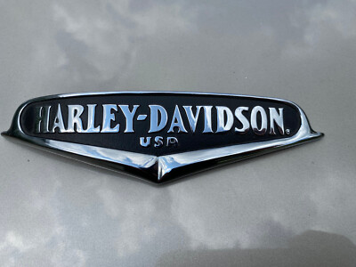 Harley road king softail dyna touring v rod gas fuel tank emblem