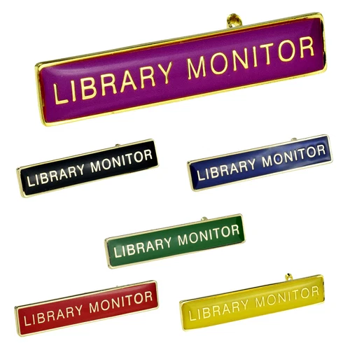 Personalised Rectangular Pin Badge XSBR998-PERS